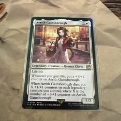 MTG Aerith Gainsborough Final Fantasy Regular #0004 - Image 1