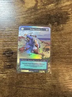 Sedge Crabs Sorcery Contested Realm Beta Ordinary Foil - Image 1