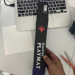 MtG "Ifrit VS Bahamut" Final Fantasy Holofoil Stitched Edge Playmat Ultra Pro - Image 3