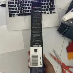 MtG "Ifrit VS Bahamut" Final Fantasy Holofoil Stitched Edge Playmat Ultra Pro - Image 4