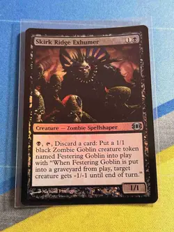Magic the Gathering MTG Future Sight SKIRK RIDGE EXHUMER Foil - Image 1
