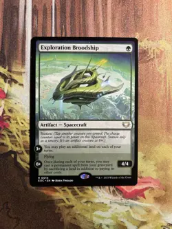 Exploration Broodship - Edge of Eternities Commander - MTG NM - Image 1