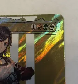 MTG Magic the Gathering SURGE FOIL Tifa, Martial Artist Borderless Japanese FIC! - Image 5