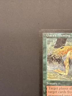 Gaea's Blessing Weatherlight 1997 Magic The Gathering MP - Image 2