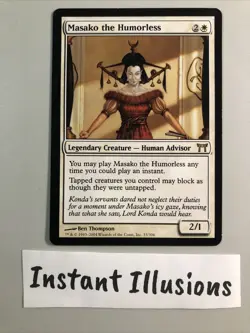 NM Masako the Humorless - Champions of Kamigawa Mtg Tcg - Image 1