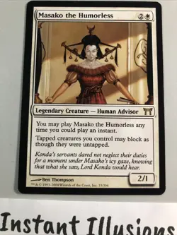 NM Masako the Humorless - Champions of Kamigawa Mtg Tcg - Image 2