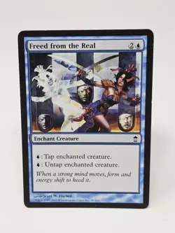 Freed From The Real Saviors of Kamigawa Regular LP Unplayed Magic The Gathering - Image 1