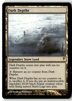 Coldsnap #145 Dark Depths - Image 1