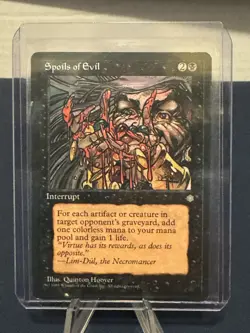 MTG - Magic The Gathering - Spoils Of Evil - Ice Age - NP/NM! - Image 3