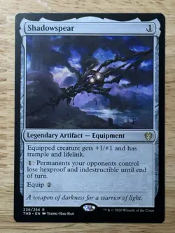 Shadowspear | NM | Regular | Theros Beyond Death THB #236 | MTG - Image 1