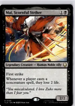 Mai, Scornful Striker Avatar: The Last Airbender Regular NM R 0109 - Image 1