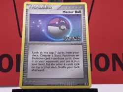 Master Ball 99/113 Stamped Reverse Holo EX Delta Species 2005 Pokemon TCG MP - Image 4