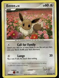 Eevee (62) Common Majestic Dawn 62/100 Colorless Normal Pokemon Card - Image 1