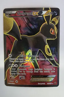 Pokemon Umbreon EX Full Art Ultra Rare Holo XY 119/124 Basic 170 HP - Image 1