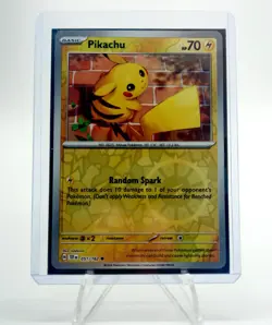 POKEMON CGC MINT PIKACHU COSMOS HOLO 051 TEMPORAL FORCES COLLECTORS CHEST - Image 1