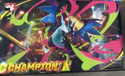 Mega Charizard EX League Cup Champion Playmat NEW Pokemon TCG - Image 1