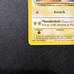 Pikachu #26 Pokemon Snap Black Star Promo (WOTC 1999) - LIGHT PLAY - Image 4