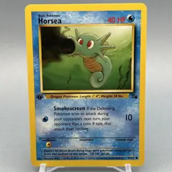 Horsea 49/62 - Fossil - 1st Edition - Pokemon TCG - Image 2