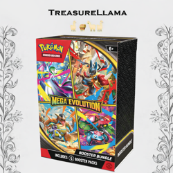Pokemon TCG: Mega Evolution Factory Sealed Booster Bundle Box 6 Packs - Image 1