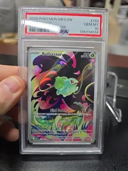 Bulbasaur Ivysaur Mega Evolutions Consecutive Psa 10 Illustration Rare Pokemon - Image 4