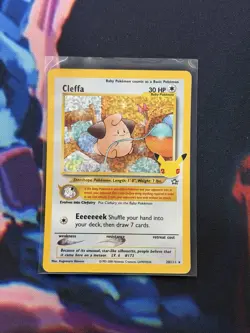 Cleffa 20/111 Holo Pokemon Celebrations 25th Anniversary - Image 1