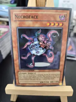 YUGIOH • NECROFACE • SUPER RARE • CRMS-ENSE1 • LIMITED EDITION • NM - Image 1