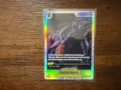 ONE PIECE TCG Gecko Moria SR Super Rare OP14-104 The Azure Sea's Seven English - Image 1