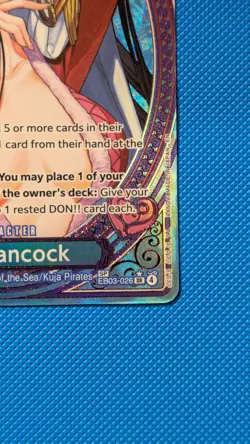 Boa Hancock (SP) EB03-026 Extra Booster: One Piece Heroines Edition Foil - Image 2