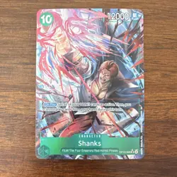 One Piece- Shanks (Alternate Art) OP13-028 Carrying On His Will Foil EN NM - Image 1