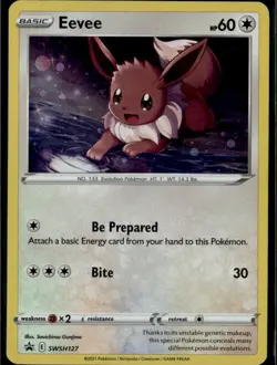 Eevee Promo SWSH: Sword & Shield Promo Cards SWSH127 NM - Image 1