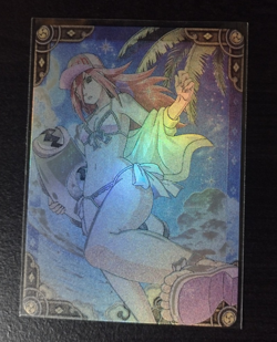 Naruto Tayuya Swimsuit Bikini Cool Sexy Cute ACG Anime Waifu Card Girl Holo Foil - Image 1