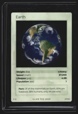 Life TCG 1st Edition Mammals Rare #0-25 Holo And Non Holo Pick Your Card - Image 2