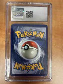 Pokemon TCG Krabby Fossil 51 Regular 1st Edition Common Card CGC Mint 9 - Image 2