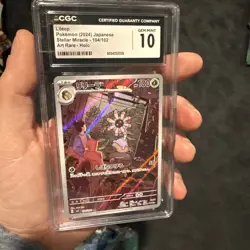 ✨✨ CGC 10 Lileep 104/102 AR Art Rare Stellar Miracle sv7 Pokemon Card CGC 10 - Image 2