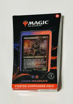 Magic The Gathering Chaos Incarnate Starter Commander Deck WoTC NEW SEALED - Image 1