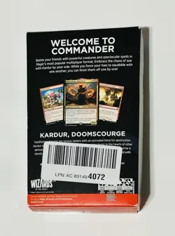 Magic The Gathering Chaos Incarnate Starter Commander Deck WoTC NEW SEALED - Image 2