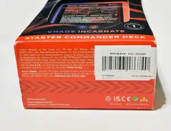 Magic The Gathering Chaos Incarnate Starter Commander Deck WoTC NEW SEALED - Image 3