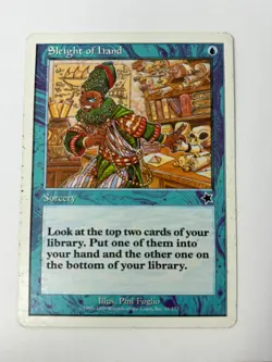 Sleight of Hand 51/173 Starter 1999 - Magic: The Gathering TCG - Image 1