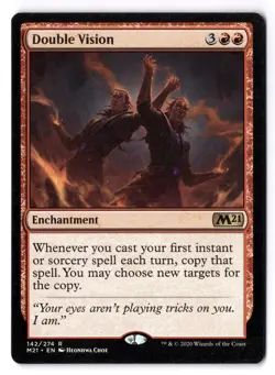 Double Vision NM* Core Set 2021 M21 ENGLISH 142/274 mtg -UnltdCards - Image 1