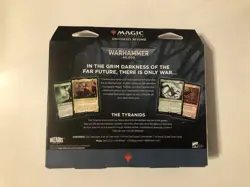 NEW SEALED Magic The Gathering Universes Beyond Tyranid Swarm Commander Deck 40k - Image 2