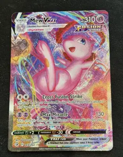 Mew Vmax 269/264 Fusion Strike Alt Full Art Holo Rare 🔥 Pokemon - Image 1