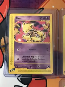 Pokemon Expedition Base Set WOTC Abra Kadabra Alakazam Vintage Free Shipping - Image 3