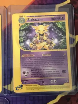 Pokemon Expedition Base Set WOTC Abra Kadabra Alakazam Vintage Free Shipping - Image 5