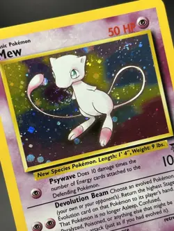 MEW Pokemon Card - WOTC Promo - Black Star - #9 - HOLO - NM (B) - Image 5