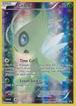 Celebi - XY111 - Black Star Promo PL/MP, English Pokemon Promos - Image 1