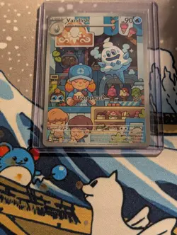 Vanillish 190/182 SV04: Paradox Rift Holo IR Pokemon TCG NM Condition - Image 3