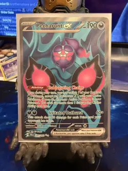 Pokemon TCG Pecharunt EX 085/064 Ultra Rare Shrouded Fable - Image 1
