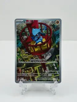 🔥Pokemon TCG-Riolu-010-Holo-Illustration Rare-Pokemon Center Promo-M/NM!🔥 - Image 1