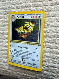 Pokemon TCG 1st Edition Pidgeot Jungle 8/64 Holo Rare - Image 3