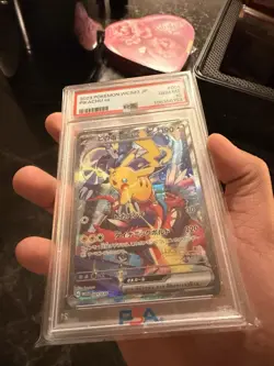 Pokemon TCG 2023 WCS23 Japanese Pikachu EX Full Art #001 PSA 10 Gem Mint - Image 4